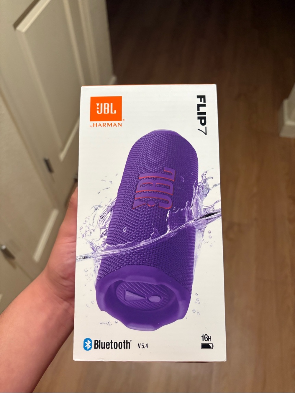 JBL Flip 7 Portable Bluetooth Speaker - Purple